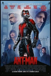 5s046 ANT-MAN int'l French language advance DS 1sh 2015 Paul Rudd in title role, Douglas, Lilly!