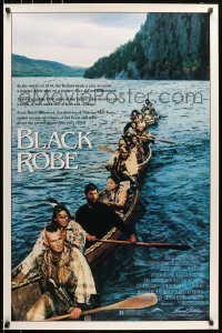 5s118 BLACK ROBE 1sh 1991 Australian Bruce Beresford, Algonquin Native American Indians!
