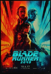 5s122 BLADE RUNNER 2049 teaser DS 1sh 2017 great montage image with Harrison Ford & Ryan Gosling!