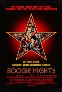 5s133 BOOGIE NIGHTS DS 1sh 1997 Burt Reynolds, John C. Reilly, Mark Wahlberg as Dirk Diggler!