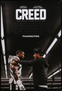 5s207 CREED advance DS 1sh 2015 image of Sylvester Stallone as Rocky Balboa with Michael Jordan!