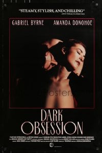 5s224 DARK OBSESSION 1sh 1990 sexy naked Amanda Donohoe & Gabriel Byrne, Diamond Skulls!