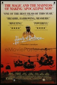 5s403 HEARTS OF DARKNESS 1sh 1991 director Francis Ford Coppola's making of Apocalypse Now!