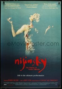 5s616 NIJINSKY THE DIARIES OF VASLAV NIJINSKY DS 1sh 2001 life story of dancer Vaslav Nijinsky!