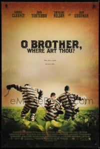 5s622 O BROTHER, WHERE ART THOU? DS 1sh 2000 Coen Brothers, George Clooney, John Turturro