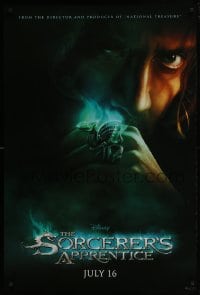 5s793 SORCERER'S APPRENTICE teaser DS 1sh 2010 Nicolas Cage, Jay Baruchel, Alfred Molina!