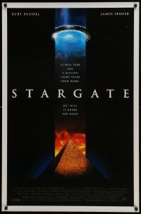 5s824 STARGATE DS 1sh 1994 Kurt Russell, James Spader, a million light years from home!
