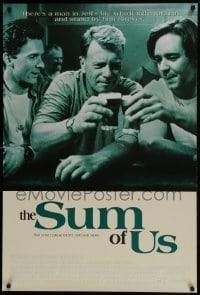 5s843 SUM OF US 1sh 1994 Crowe, Australian gay comedy, not a typical father/son story!