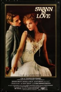 5s845 SWANN IN LOVE 1sh 1984 Volker Schlondorff's Un Amour de Swann, Jeremy Irons, Ornella Muti!