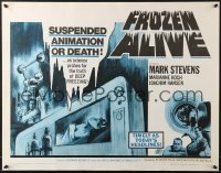 5t652 FROZEN ALIVE 1/2sh 1966 cool German sci-fi/horror, suspended animation or death!