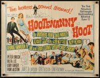5t683 HOOTENANNY HOOT 1/2sh 1963 Johnny Cash and a ton of top country music stars!