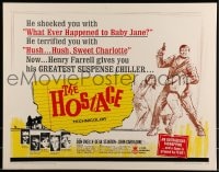 5t684 HOSTAGE 1/2sh 1967 early Harry Dean Stanton, cool action art!