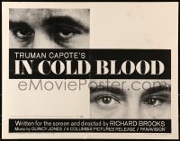 5t692 IN COLD BLOOD 1/2sh 1968 Richard Brooks directed, Robert Blake, novel by Truman Capote!