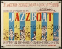 5t701 JAZZ BOAT 1/2sh 1960 Anthony Newley, Anne Aubrey, coolest craziest caper of all!