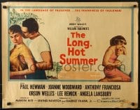 5t749 LONG, HOT SUMMER 1/2sh 1958 Paul Newman, Joanne Woodward, Faulkner, directed by Martin Ritt!
