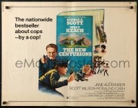 5t787 NEW CENTURIONS 1/2sh 1972 George Scott, Stacy Keach, story about cops by a cop!