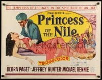 5t825 PRINCESS OF THE NILE 1/2sh 1954 sexy full-length art of barely-dressed young Debra Paget!