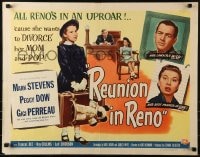 5t845 REUNION IN RENO style A 1/2sh 1951 Mark Stevens, Peggy Dow, she wants to divorce her mom & pop!
