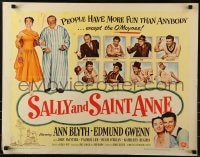 5t861 SALLY & SAINT ANNE style A 1/2sh 1952 Ann Blyth, Edmund Gwenn, Frances Bavier!