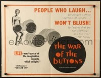 5t967 WAR OF THE BUTTONS 1/2sh 1964 La Guerre des Boutons, Jacques Dufilho