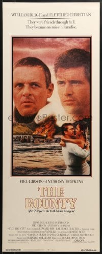 5t061 BOUNTY insert 1984 Mel Gibson, Anthony Hopkins, Laurence Olivier, Mutiny on the Bounty!