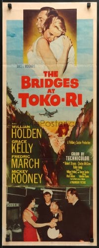 5t065 BRIDGES AT TOKO-RI insert 1954 Grace Kelly, William Holden, Korean War, by James Michener!