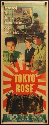 5t450 TOKYO ROSE insert 1946 escaped G.I. traps treacherous Japanese traitress in World War II!