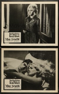 5w905 LA VERITE 2 LCs 1961 both with sexy Brigitte Bardot, Henri-Georges Clouzot's The Truth!