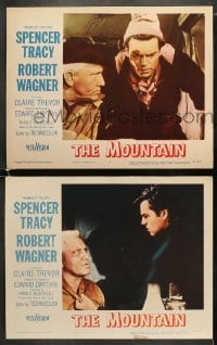 5w922 MOUNTAIN 2 LCs 1956 great images of mountain climber Spencer Tracy, Robert Wagner!