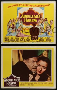 5w018 ABDULLAH'S HAREM 8 LCs 1956 Gregory Ratoff, Kay Kendall, English sex in Egypt!