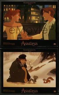 5w009 ANASTASIA 10 LCs 1997 Don Bluth cartoon about the missing Russian princess!