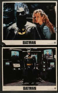 5w360 BATMAN 7 LCs 1989 Michael Keaton with sexy Kim Basinger, Nicholson, directed by Tim Burton!