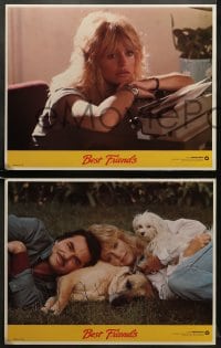 5w033 BEST FRIENDS 8 LCs 1982 Norman Jewison, great images of Burt Reynolds & sexy Goldie Hawn!