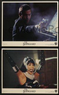 5w042 BODYGUARD 8 LCs 1992 great images of Kevin Costner & Whitney Houston!