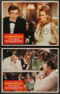 5w052 CASINO ROYALE 8 LCs 1967 Peter Sellers, Niven, Welles, Ursula Andress, James Bond spoof!