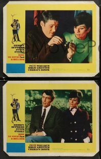 5w449 HOW TO STEAL A MILLION 6 LCs 1966 images of sexy Audrey Hepburn, O'Toole, Griffith, Wallach!