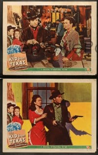 5w386 KID FROM TEXAS 7 LCs 1949 Audie Murphy as Billy the Kid with Gale Storm, Dekker & Strudwick!