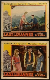 5w523 LAST OF THE DUANES 5 LCs 1930 George O'Brien in Zane Grey's greatest Movietone thriller!