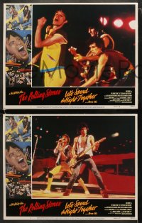 5w729 LET'S SPEND THE NIGHT TOGETHER 3 LCs 1983 great images of Mick Jagger and The Rolling Stones!