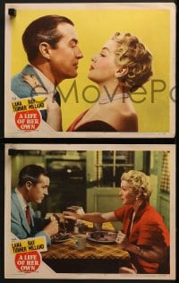 5w525 LIFE OF HER OWN 5 LCs 1950 sexy Lana Turner as Lily James who really lived, Ray Milland!