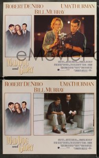 5w528 MAD DOG & GLORY 5 LCs 1993 Robert De Niro, sexy Uma Thurman, Bill Murray!