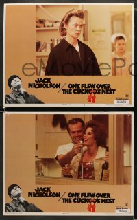 5w540 ONE FLEW OVER THE CUCKOO'S NEST 5 LCs 1975 Jack Nicholson & Louise Fletcher, Milos Forman!