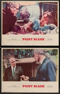 5w542 POINT BLANK 5 LCs 1967 cool images of Lee Marvin, Angie Dickinson, John Boorman film noir!