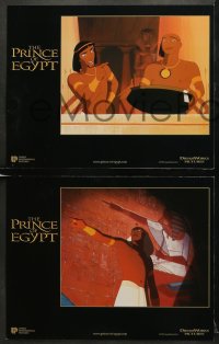 5w247 PRINCE OF EGYPT 8 LCs 1998 cool images from Dreamworks historical cartoon, Moses & Rameses!