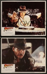 5w400 RAIDERS OF THE LOST ARK 7 LCs 1981 best scene of Harrison Ford about to steal idol!