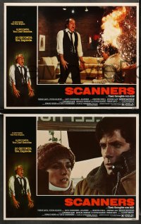 5w266 SCANNERS 8 LCs 1981 David Cronenberg, in 20 seconds your head explodes, great sci-fi images!