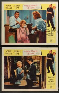 5w554 THAT TOUCH OF MINK 5 LCs 1962 great images of Gig Young, Cary Grant & Doris Day!