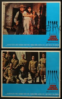 5w348 WILD BUNCH 8 LCs 1969 Sam Peckinpah cowboy classic, William Holden & Ernest Borgnine!