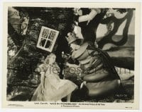 5x050 ALICE IN WONDERLAND 8x10.25 still 1933 great image of Red Queen showing egg to dazed Alice!