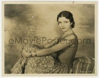 5x084 ARIZONA KID 8x10 still 1930 full-length seated portrait of beautiful Mona Maris!